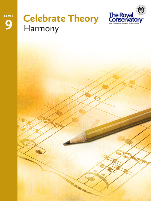 Celebrate Theory Level 9 Harmony Cover - RCM Theory 2016